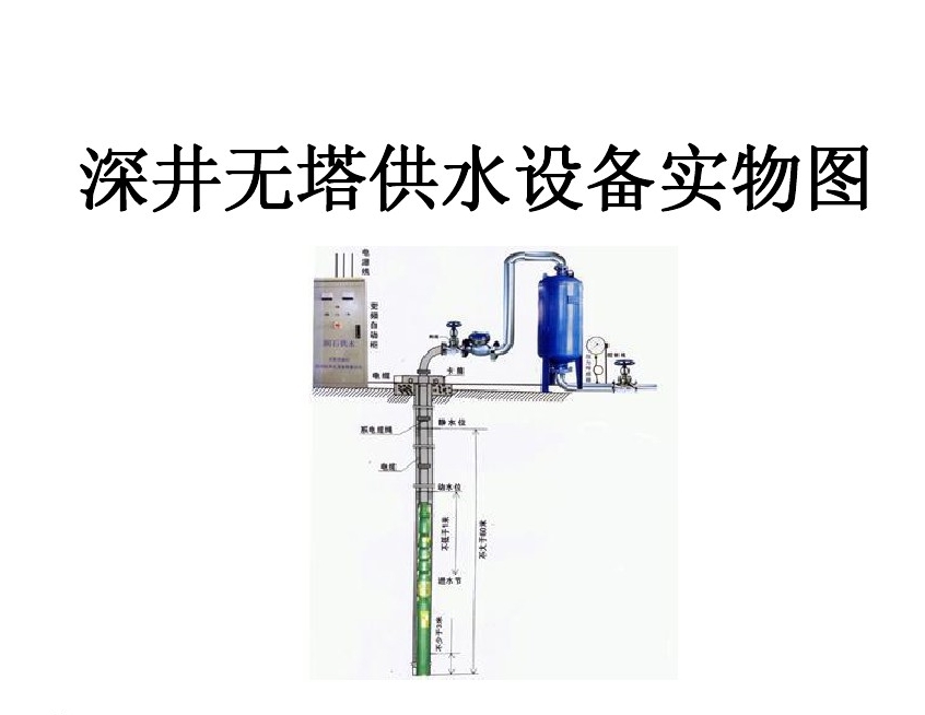 灌阳县井泵无塔式供水设备